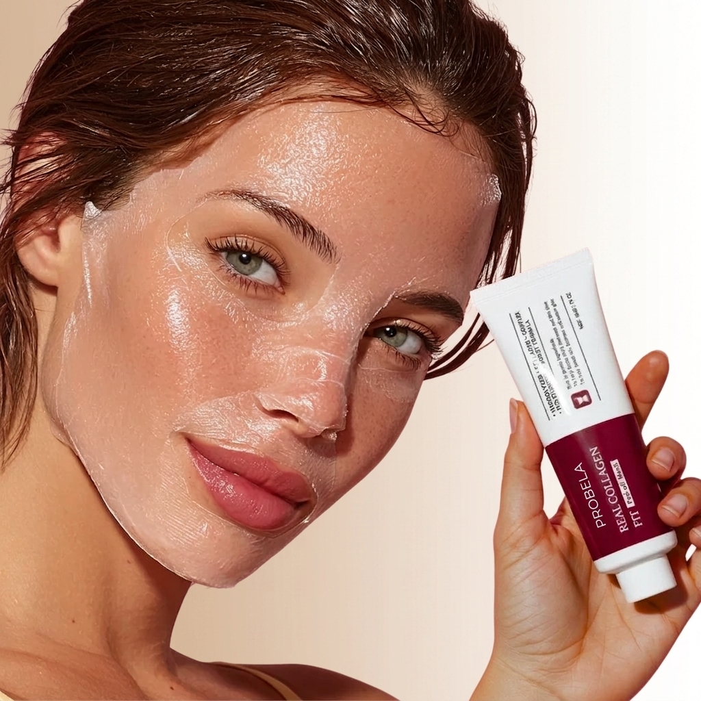 Máscara Coreana de Colagénio Rejuvenescedora Peel Off — Collagen Fit™ — imagem 2