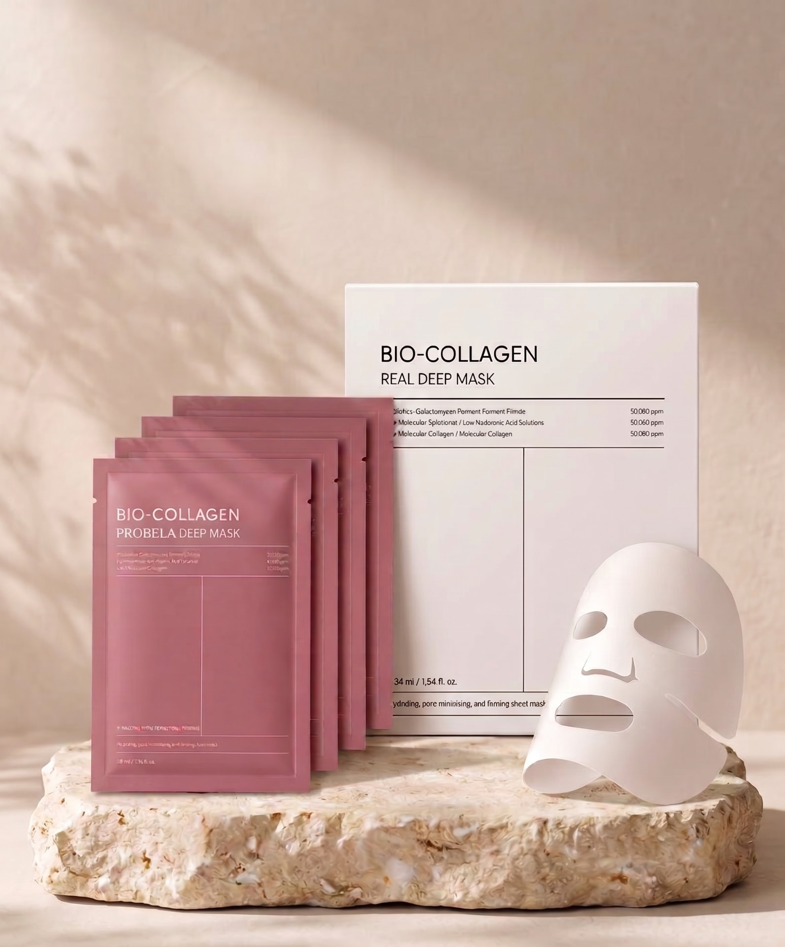 Máscara Coreana de Hidrogel Bio-Collagen Real Deep Mask — PROBELA