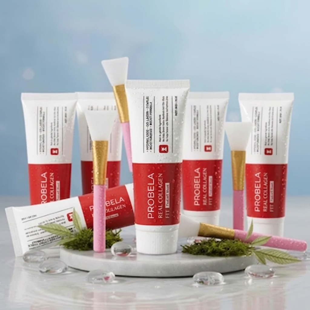 Kit Leve 6 de PROBELA Real Collagen Fit Mask