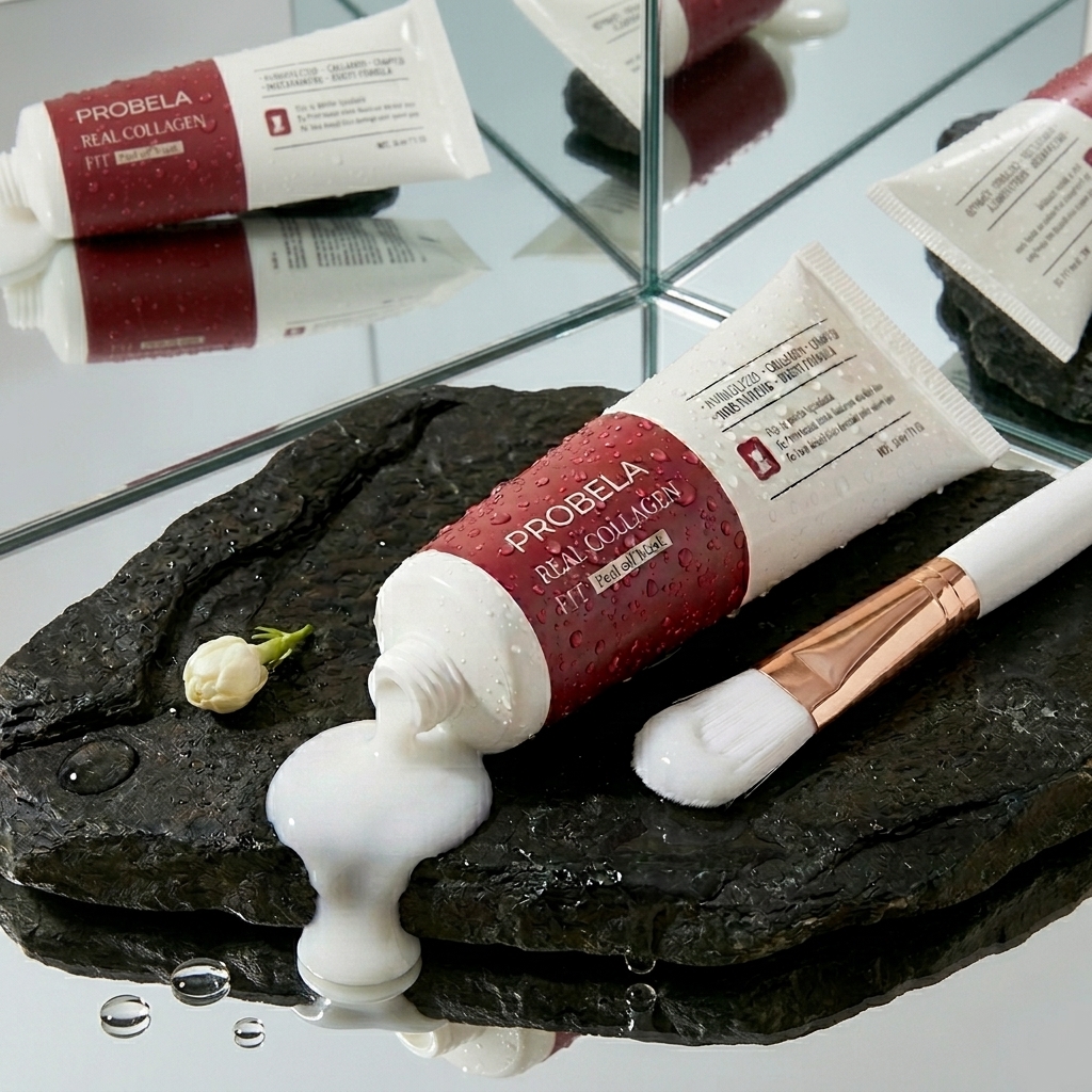 Máscara Coreana de Colagénio Rejuvenescedora Peel Off — Collagen Fit™ — imagem 3
